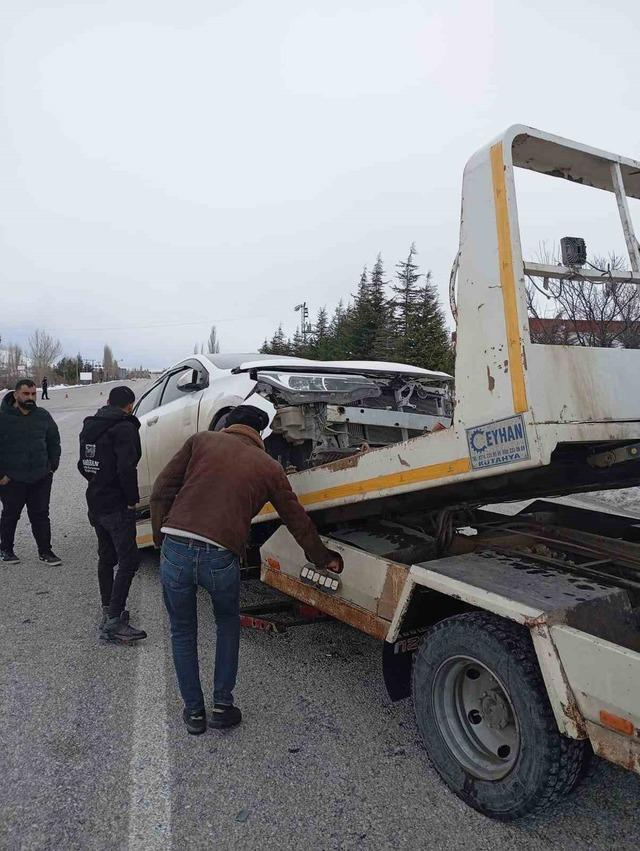 Malatya&rsquo;da trafik kazası: 2 yaralı 2