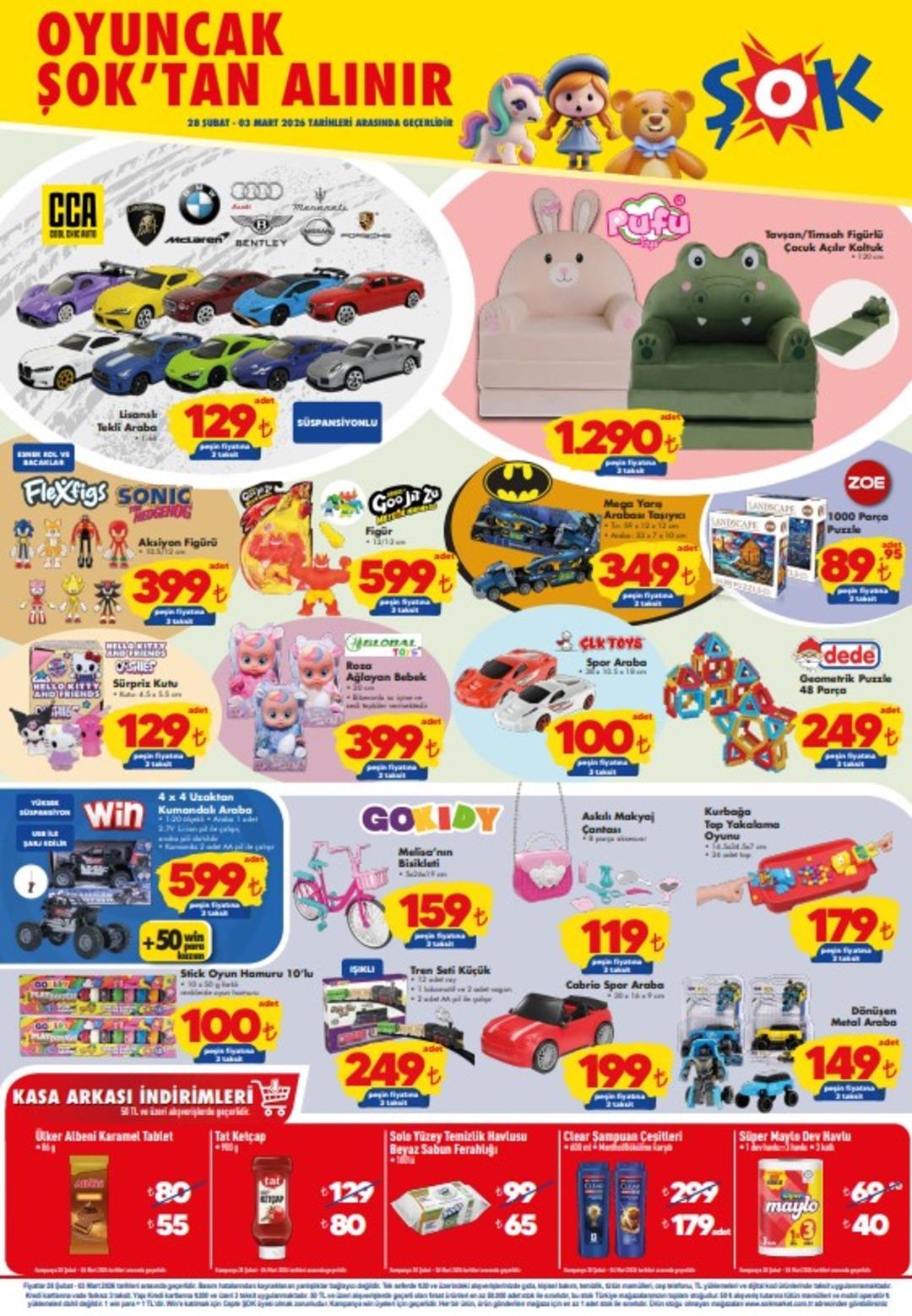 ŞOK a televizyon ünitesi geliyor! 28 Şubat 2026 ŞOK aktüel katalog yayınlandı! 1