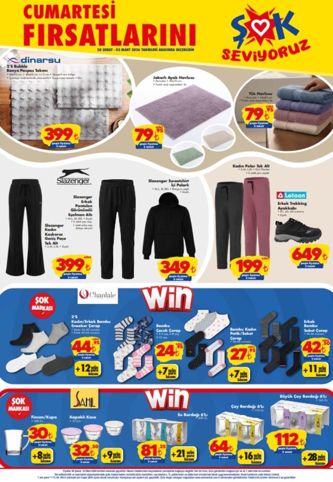 ŞOK a televizyon ünitesi geliyor! 28 Şubat 2026 ŞOK aktüel katalog yayınlandı! 2