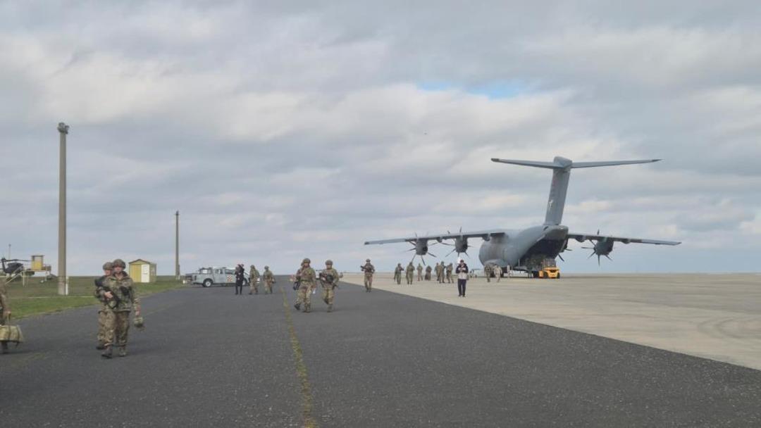 NATO tatbikatından d&ouml;nen Mehmet&ccedil;ik &Ccedil;orlu da t&ouml;renle karşılandı 2