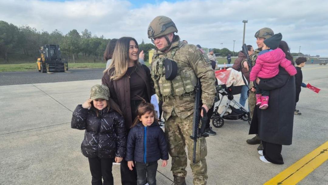 NATO tatbikatından d&ouml;nen Mehmet&ccedil;ik &Ccedil;orlu da t&ouml;renle karşılandı 3