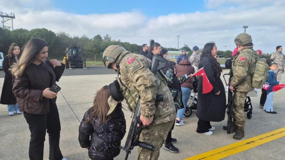 NATO tatbikatından d&ouml;nen Mehmet&ccedil;ik &Ccedil;orlu da t&ouml;renle karşılandı 4
