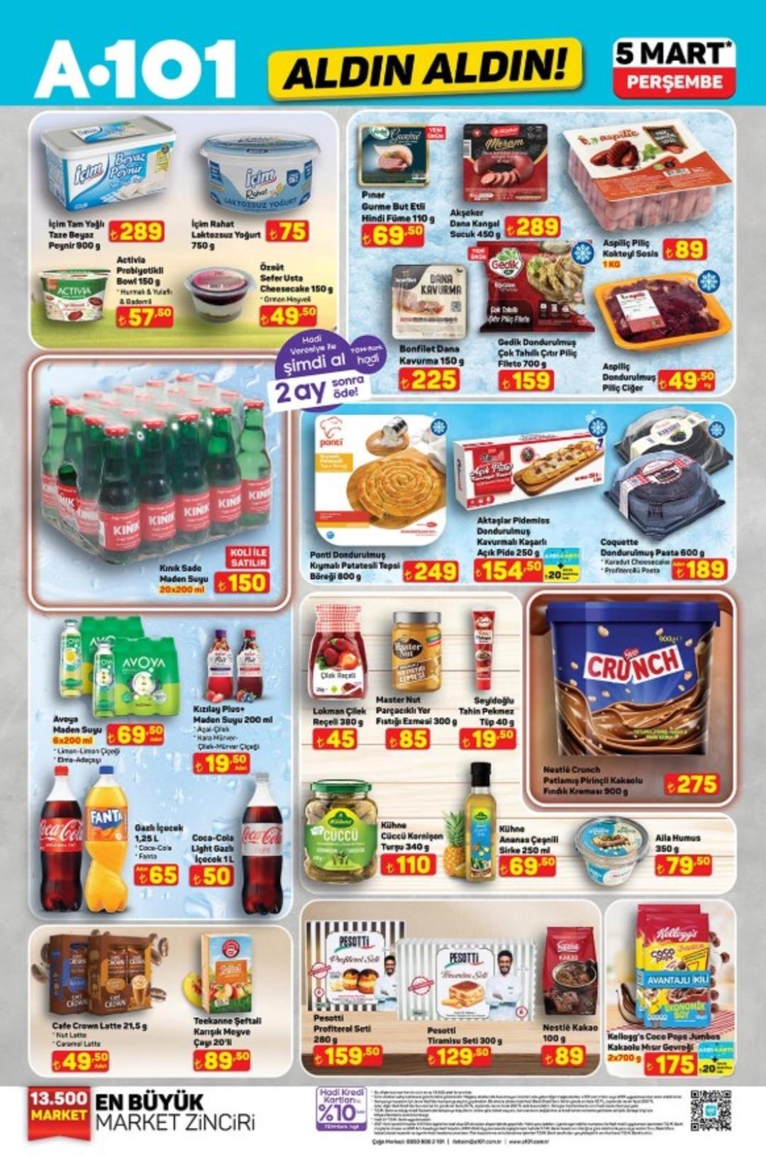 A101 e overlok makinesi geliyor! 5 Mart 2026 A101 katalog yayınlandı! 1