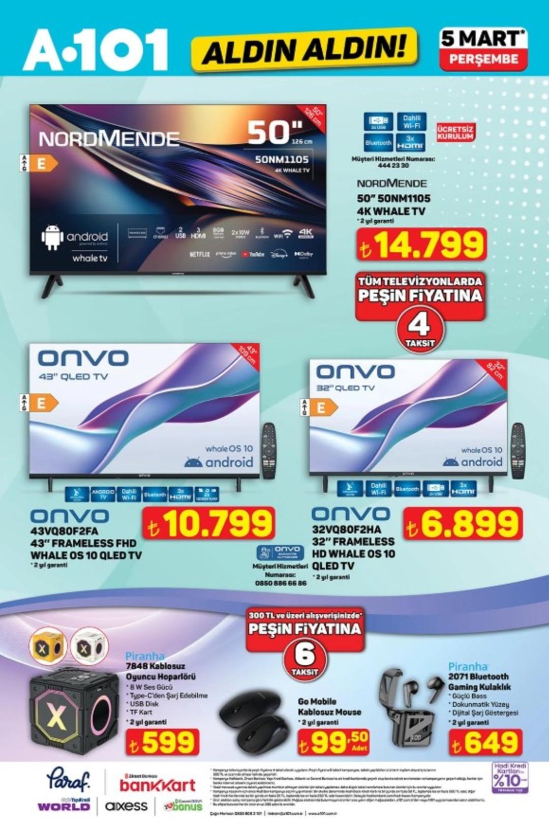 A101 e overlok makinesi geliyor! 5 Mart 2026 A101 katalog yayınlandı! 3