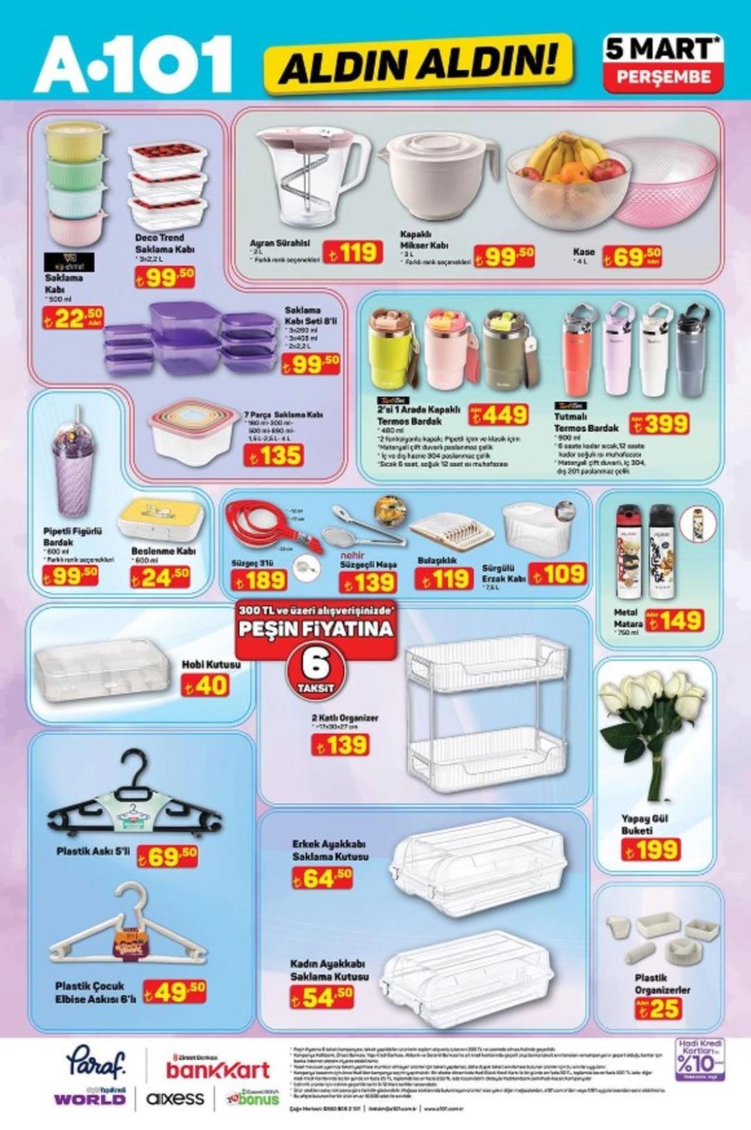 A101 e overlok makinesi geliyor! 5 Mart 2026 A101 katalog yayınlandı! 8