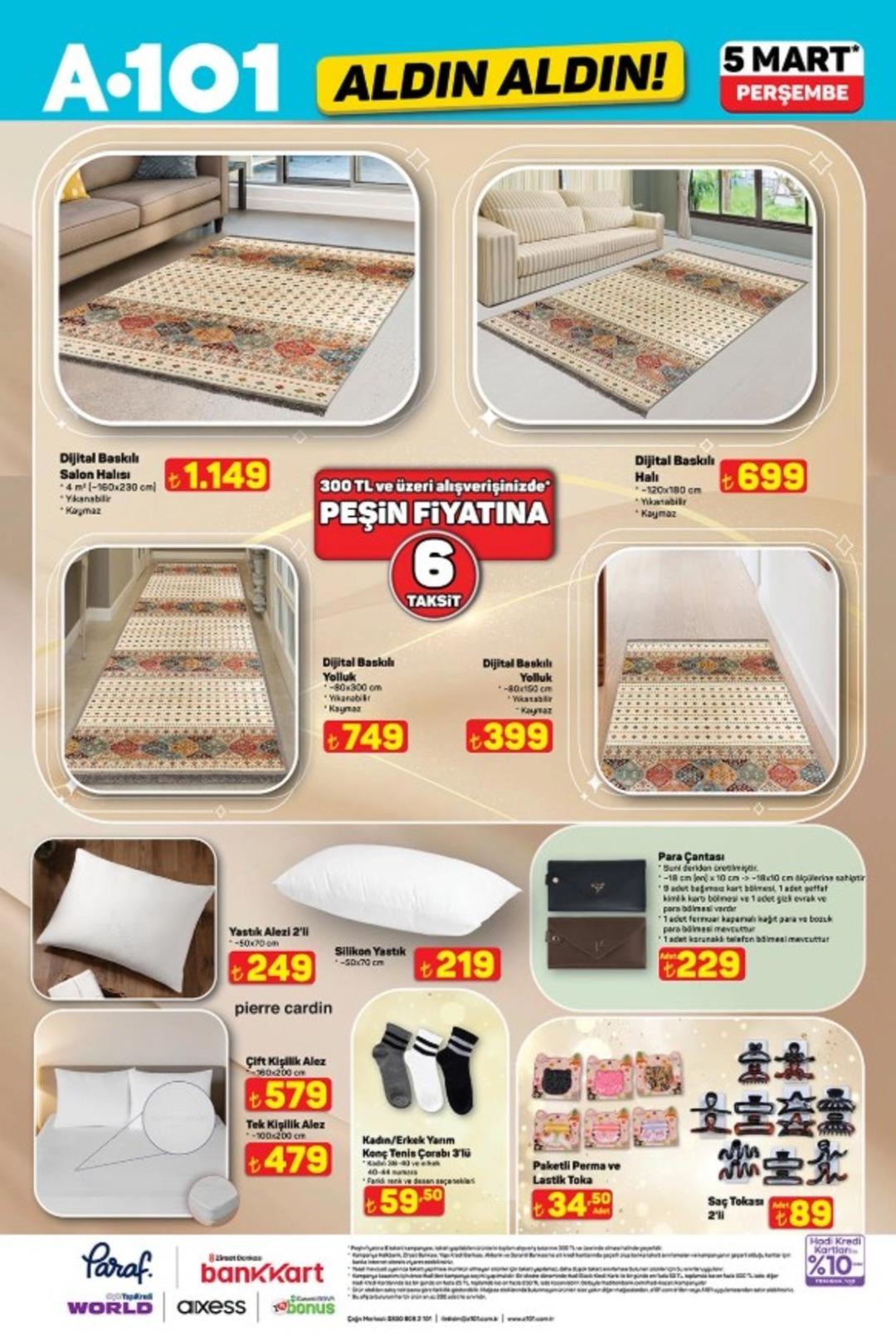 A101 e overlok makinesi geliyor! 5 Mart 2026 A101 katalog yayınlandı! 10