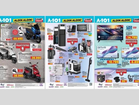 A101'e overlok makinesi geliyor! 