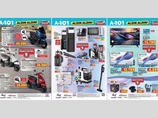 A101'e overlok makinesi geliyor! 5 Mart 2026 A101 katalog yayınlandı!