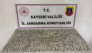 Kayseri'de 1291 adet sikke ele ge&ccedil;irildi
