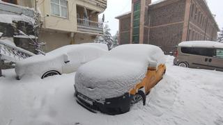Ardahan'da hafta sonu eğitimlerine kar engeli