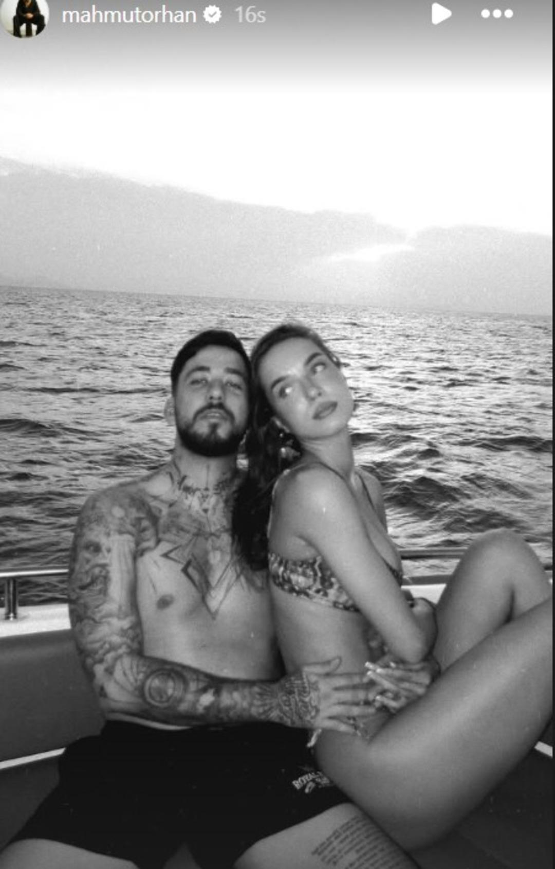 &Uuml;nl&uuml; DJ Mahmut Orhan model sevgilisini paylaştı! Aşkını ilan etti  1