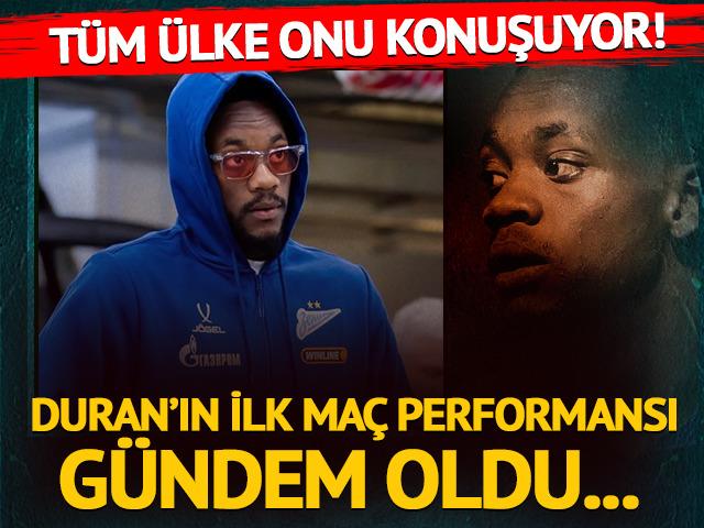 Jhon Duran ilk ma&ccedil;ından yaptıklarıyla &uuml;lke g&uuml;ndeminde