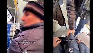 Yer vermeyince kucağına oturdu: Bacağını g&ouml;r&uuml;nce ise şoke oldu! "Belki s&ouml;ylemek istemiyorum"