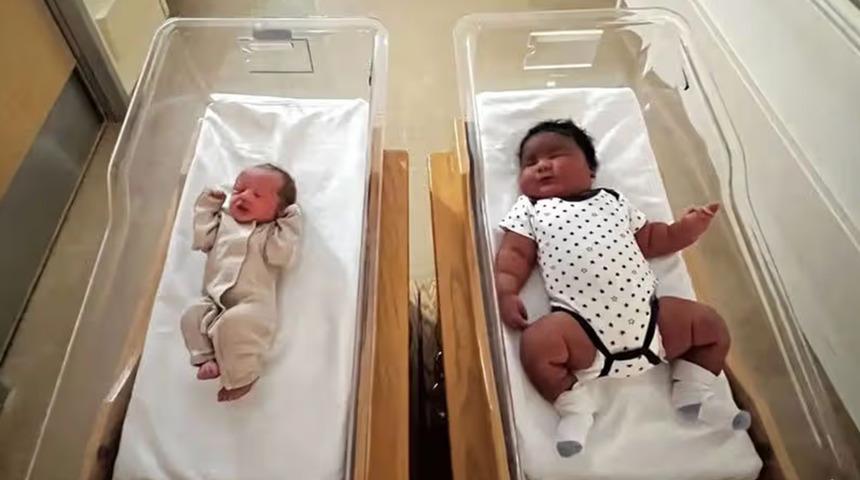 Rekor kıran doğum: 6 kilogram ağırlığındaki bebek tarihe ge&ccedil;ti!