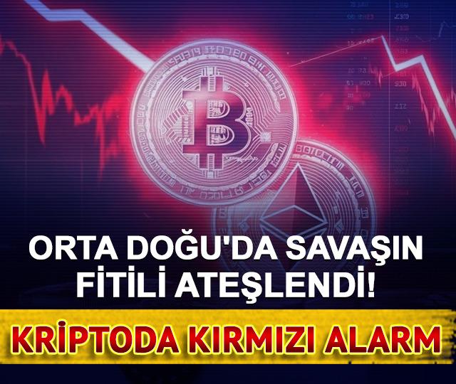 Orta Doğu'da savaşın fitili ateşlendi! İsrail-İran krizi Bitcoin ve Ethereum'u vurdu: Kriptoda kırmızı alarm