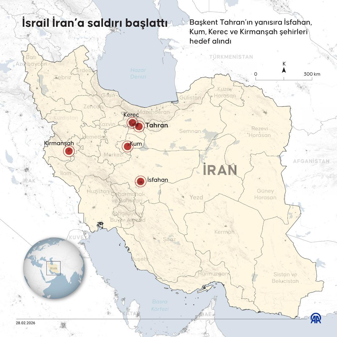 SON DAKİKA  | ABD ve İsrail saldırısı sonrası İran dan f&uuml;ze misillemesi!  Yoğun şekilde başlattılar  3