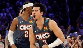 NBA'de Thunder, sahasında Nuggets'ı 127-121 mağlup etti
