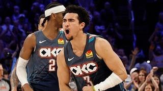 NBA'de Thunder, sahasında Nuggets'ı 127-121 mağlup etti