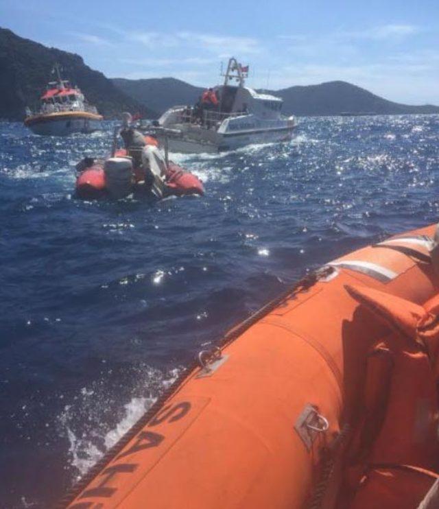 Fethiye'de batan dalış teknesindeki 71'i öğrenci, 79 kişi kurtarıldı (4)