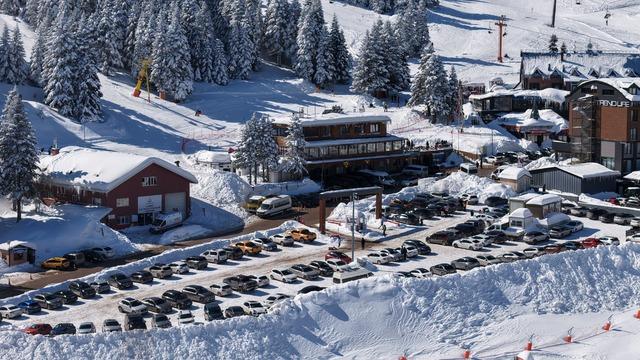 Uludağ da hafta sonu yoğunluğu 2