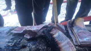 Evinde çıkan yangında 183 bin TL’si de yandı