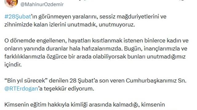 Bakan Göktaş’tan '28 Şubat' mesajı