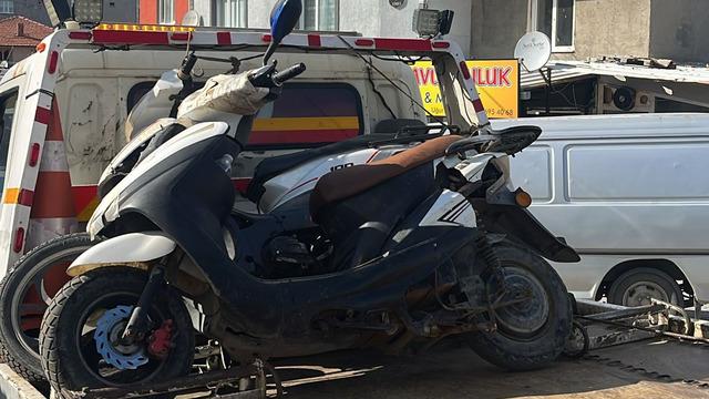 Plakasız motosikletin ehliyetsiz sürücüsüne 82 bin 500 lira ceza