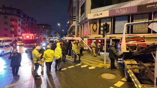 Üsküdar’daki iş yeri kazasının güvenlik kamerası görüntüleri ortaya çıktı 1