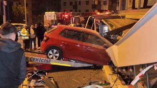 Üsküdar’daki iş yeri kazasının güvenlik kamerası görüntüleri ortaya çıktı