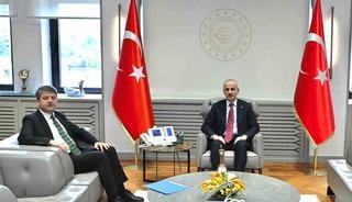 Başkan Tutdere Ankara&rsquo;da temaslarda bulundu