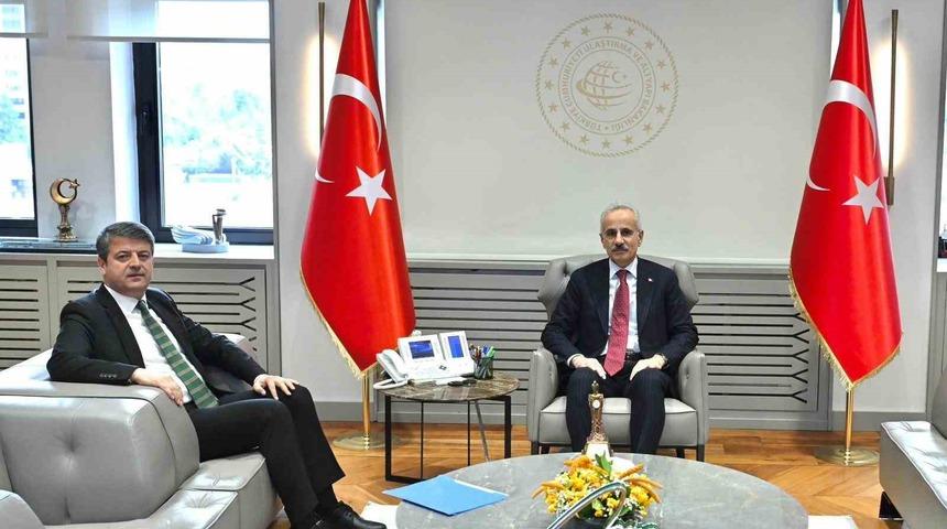 Başkan Tutdere Ankara&rsquo;da temaslarda bulundu