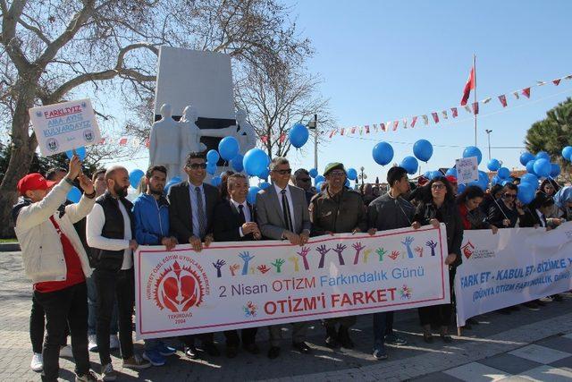 Tekirdağ’da ’Otizm Farkındalık Günü’