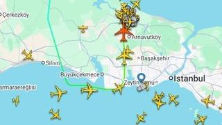 Ülkeler hava sahalarını kapadı, uçaklar İstanbul Havalimanı’na indi