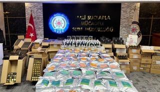 Avcılar&rsquo;da sahte ila&ccedil; ve kozmetik imalathanesine operasyon 