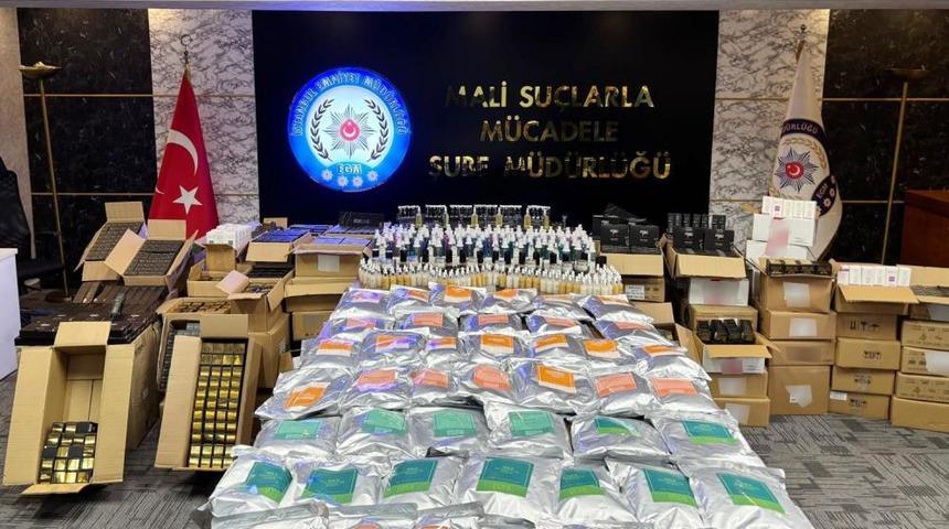 Avcılar&rsquo;da sahte ila&ccedil; ve kozmetik imalathanesine operasyon: 2 g&ouml;zaltı