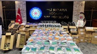 Avcılar’da sahte ilaç ve kozmetik imalathanesine operasyon: 2 gözaltı