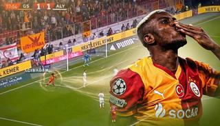 Osimhen sonunda bunu da yaptı! R&ouml;veşataya kalktı, herkes gol beklerken ilgin&ccedil; bir olay yaşandı