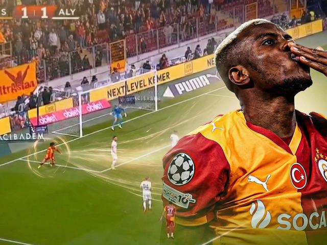 Osimhen sonunda bunu da yaptı! R&ouml;veşataya kalktı, herkes gol beklerken ilgin&ccedil; bir olay yaşandı