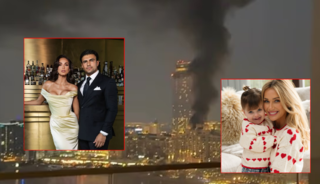 &Uuml;nl&uuml; isimler Dubai'de mahsur kaldı! "Balkondan g&ouml;r&uuml;yorum korkun&ccedil;!"