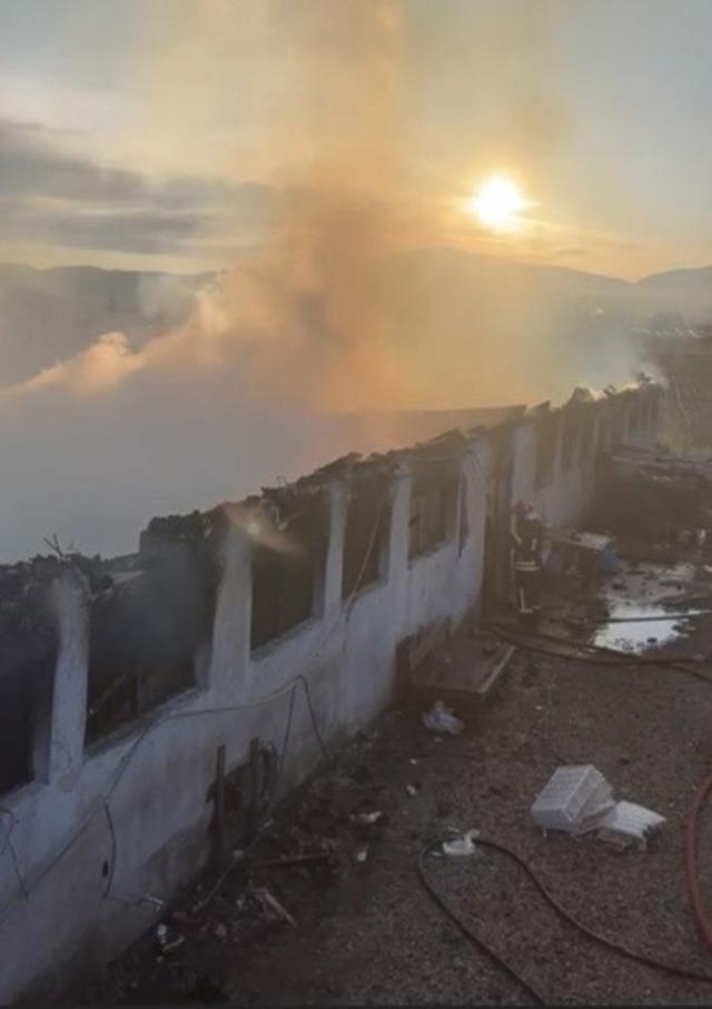 Osmaniye&rsquo;de &ccedil;iftlikte yangın 2