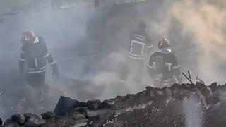 Osmaniye’de çiftlikte yangın