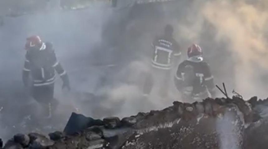 Osmaniye&rsquo;de &ccedil;iftlikte yangın