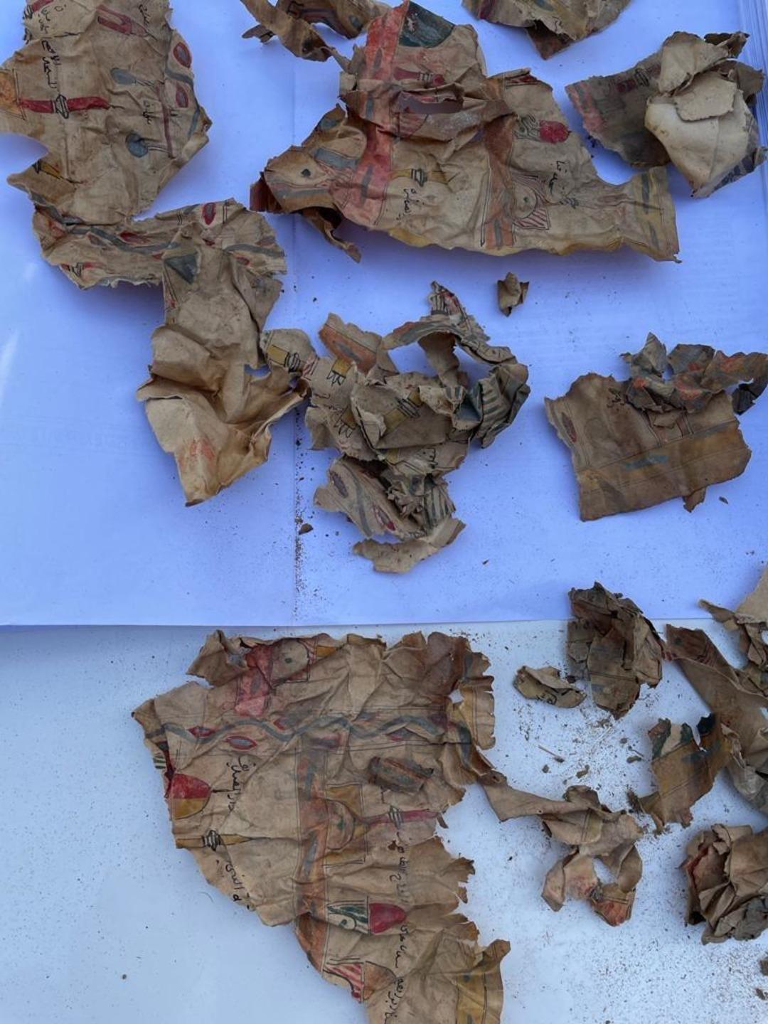 K&uuml;tahya&rsquo;da 300 par&ccedil;a sır: Duvar oyuğundan Mekke planı &ccedil;ıktı! 6