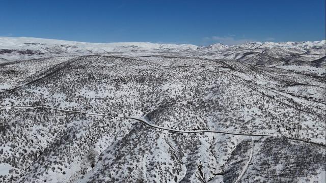 Bing&ouml;l&rsquo;de kar sonrası kartpostallık g&ouml;r&uuml;nt&uuml;ler ortaya &ccedil;ıktı 3