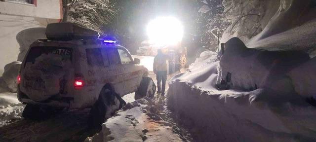 Ordu&rsquo;nun y&uuml;kseklerinde kar kalınlığı 2 metreye ulaştı 1