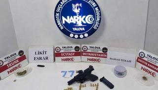 Yalova merkezli uyuşturucu operasyonu! 4 zanlı tutuklandı