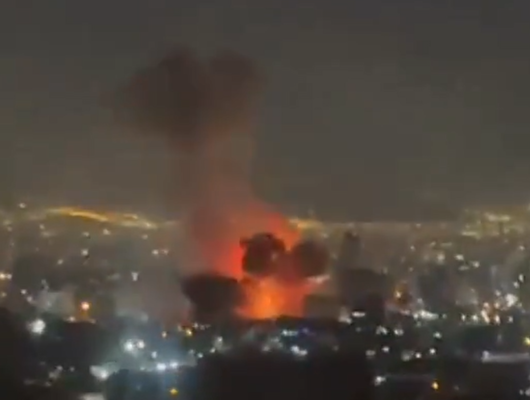 Tahran'a yeni hava saldırısı! Şiddetli patlamalar