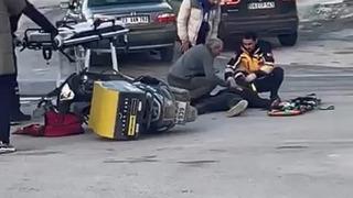 Elazığ’da motosiklet ile otomobil çarpıştı: 1 yaralı