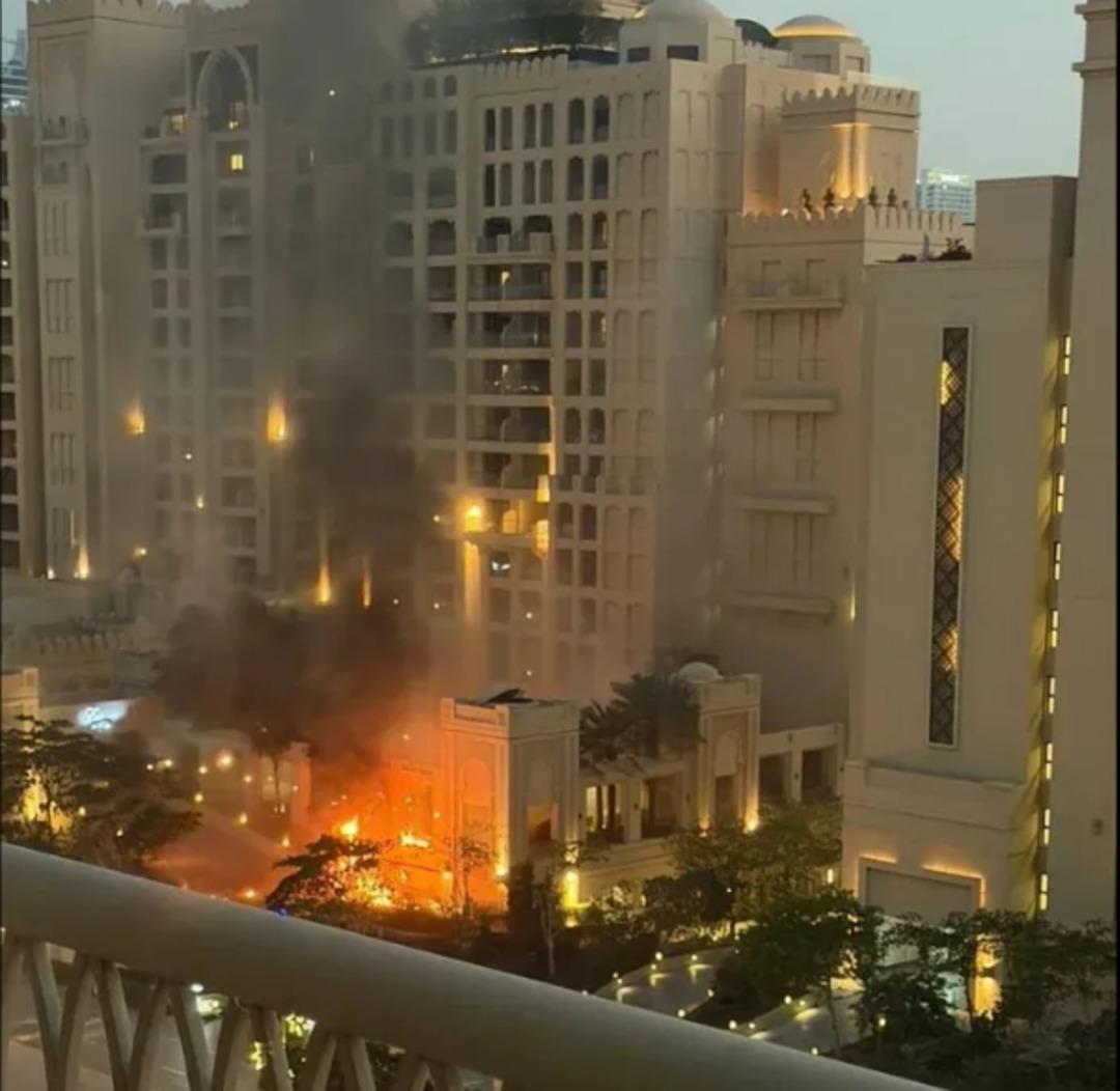 Sosyal medyaya yansıyan görüntü şoke etti: Lüks daireyi vurdular 2