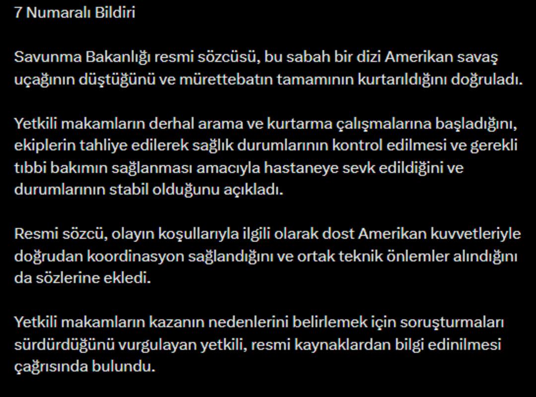 Pilotu bagaja koymuşlardı... Kuveyt  ve ABD doğruladı: 3 ABD savaş u&ccedil;ağı d&uuml;şt&uuml; 4